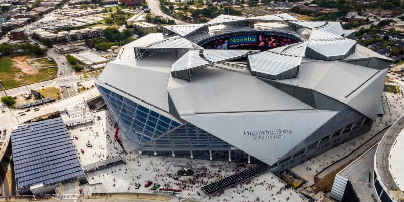 The Marvel of Mercedes-Benz Stadium Unveiled!